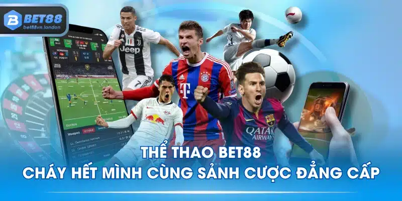 Thể Thao BET88 - Cháy Hết Mình Cùng Sảnh Cược Đẳng Cấp